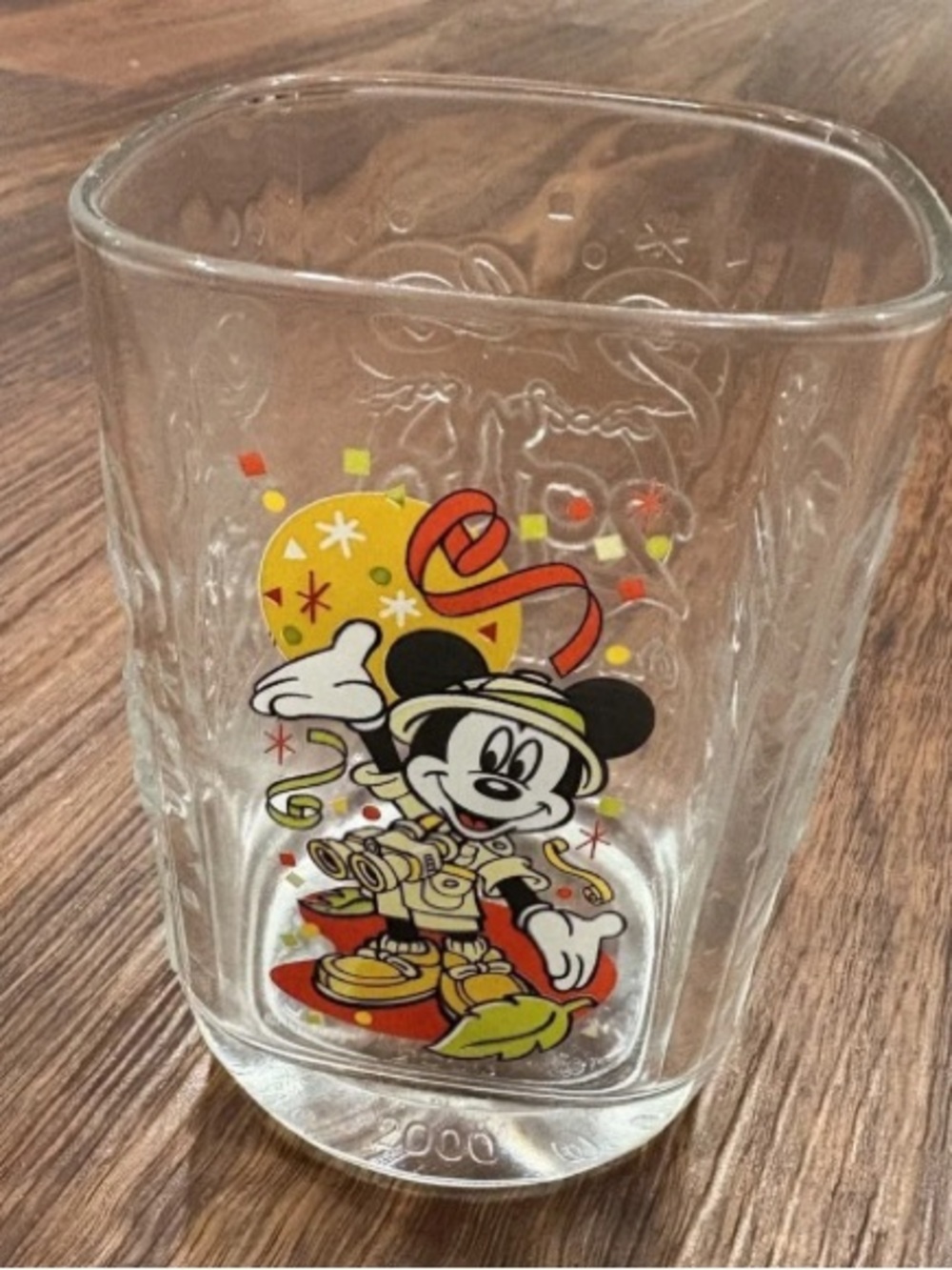 McDonald's Walt Disney‎ Glass 2000 Millennium Celebration Animal Kingdom Mickey